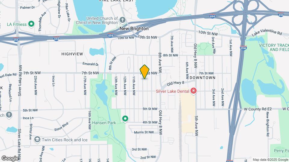 649 10th Ave NW Map and Location Details