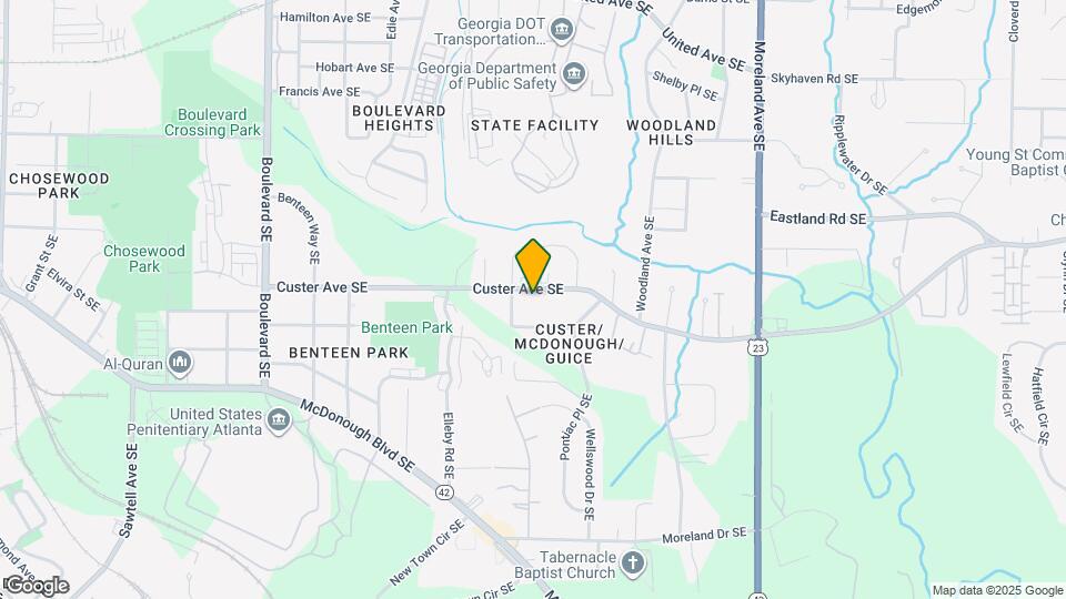 935 Custer Ave SE Map and Location Details