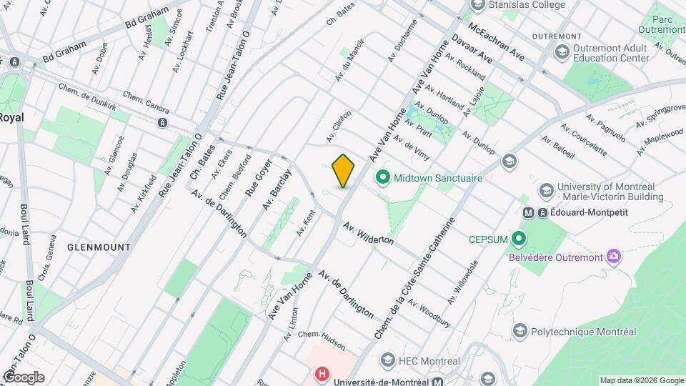 2495 Van Horne Av Map and Location Details