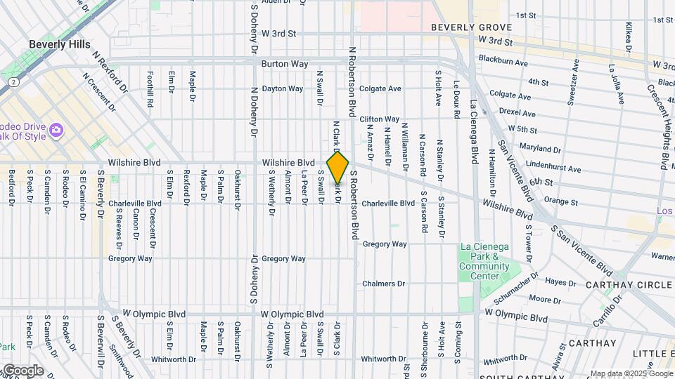 163 N Clark Dr Map and Location Details