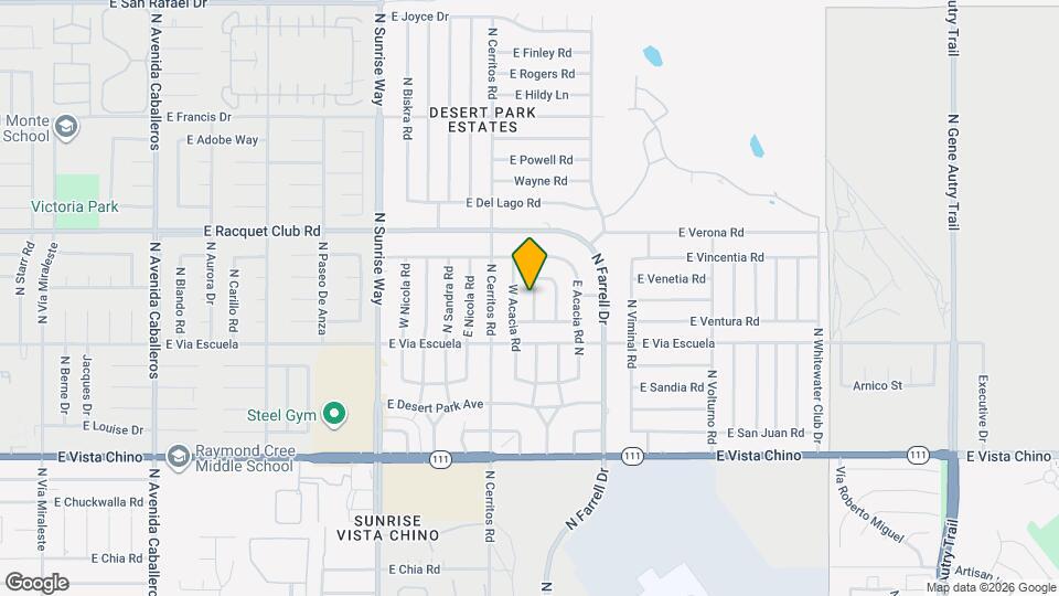 2223 N Magnolia Rd Map and Location Details