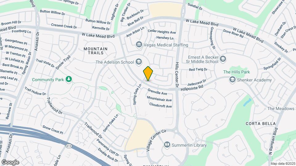 9529 Sierra Summit Ave Map and Location Details