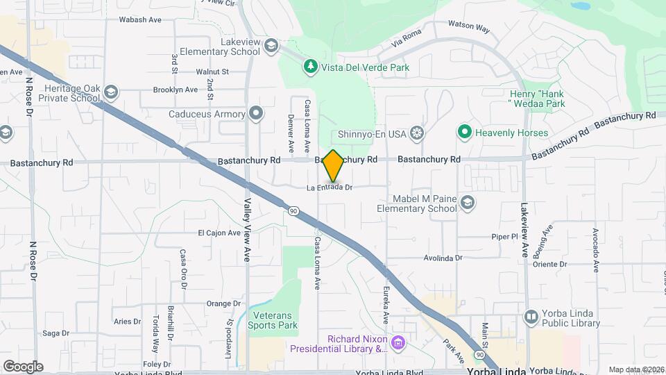 17764 La Entrada Dr Map and Location Details
