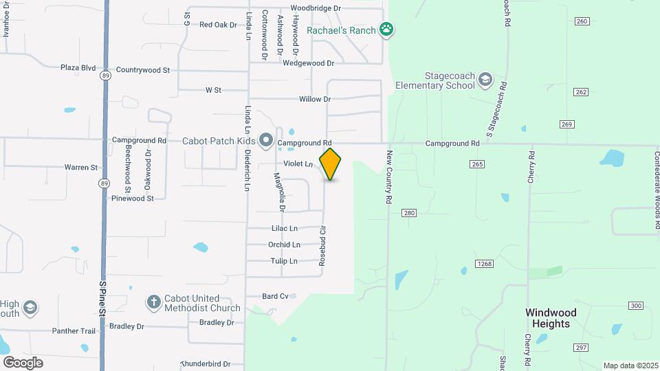 93 Rosebud Cir Map and Location Details