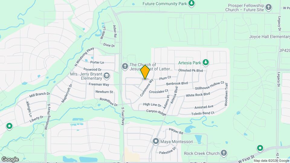 1824 Balboa Park Dr Map and Location Details