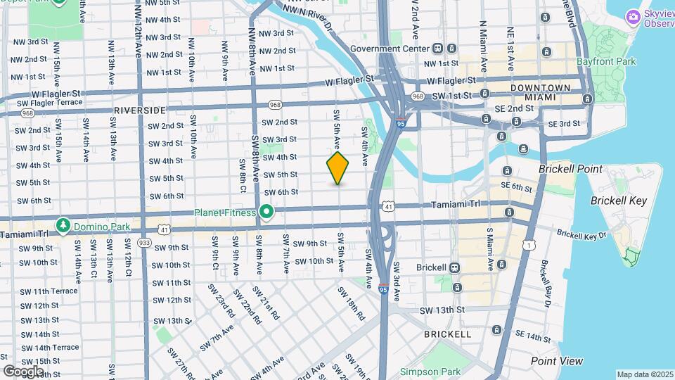 501 SW 6th St Map and Location Details