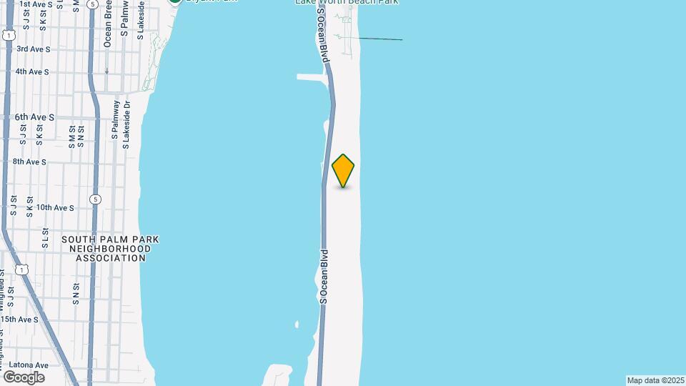 3200 S Ocean Blvd, Unit D203 Map and Location Details