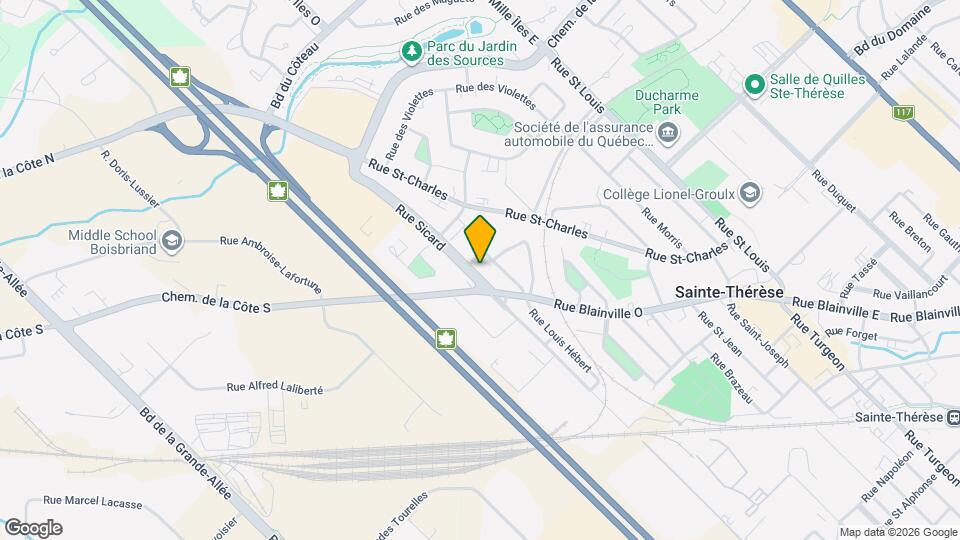 115 Sicard Rue Map and Location Details