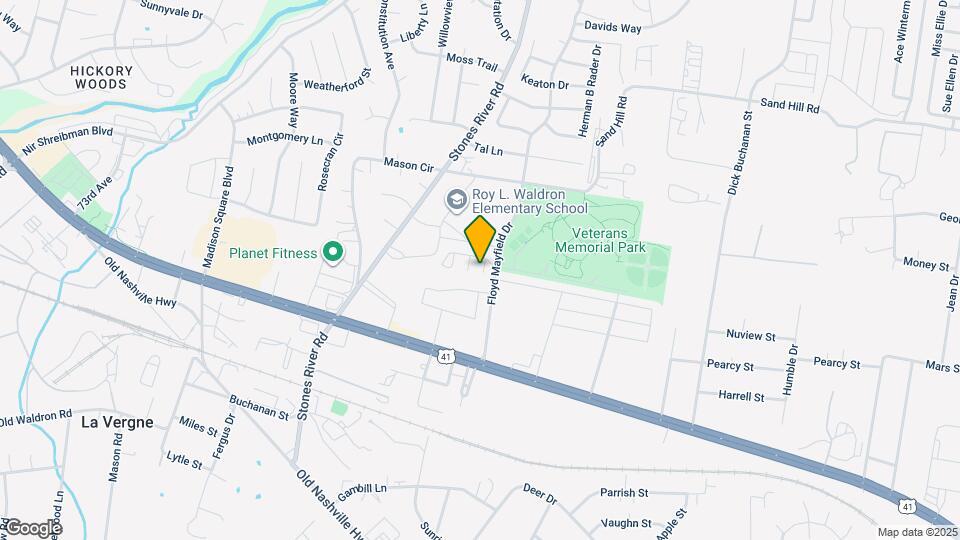 969 Evie Ann Ln Mapa y Detalles de la Ubicación