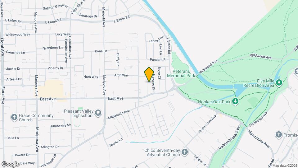 66 N Valley Ct Map and Location Details