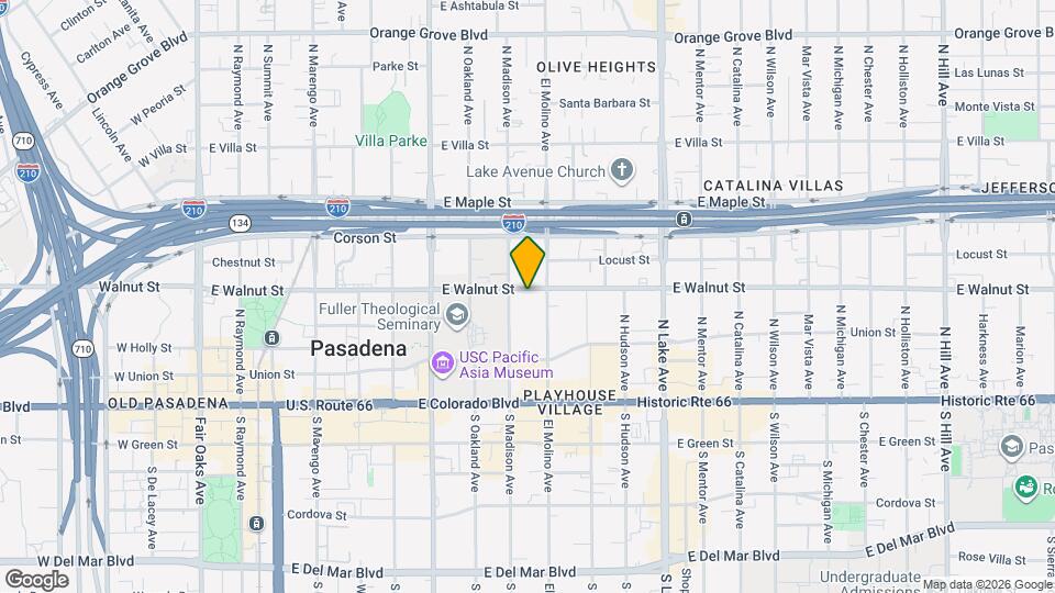 616 E Walnut St Mapa y Detalles de la Ubicación