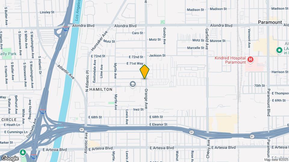 7029 Orange Ave Mapa y Detalles de la Ubicación