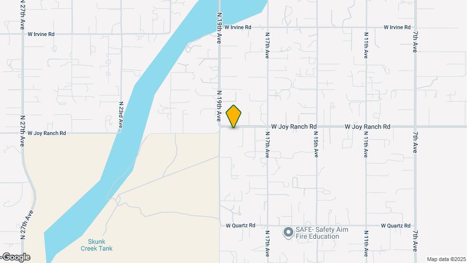 1819 W Joy Ranch Rd Map and Location Details