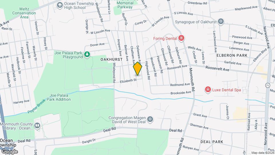 227 Chatham Ave Mapa y Detalles de la Ubicación