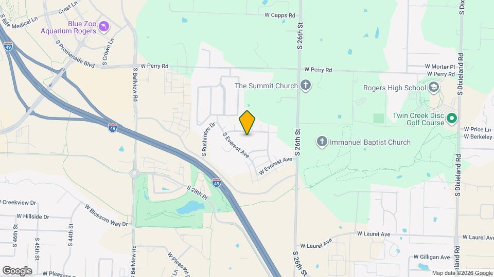 2748 W Kilimanjaro Way Map and Location Details