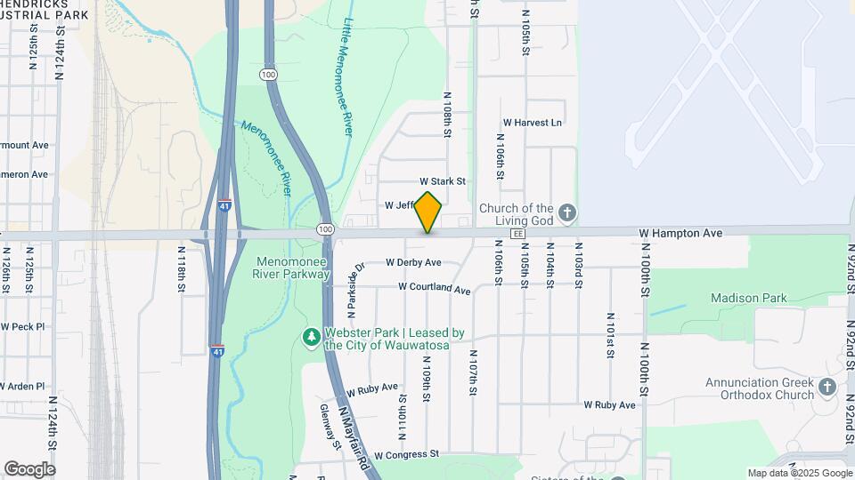 10831 W Hampton Avenue Multifamily (8-Unit) Map and Location Details