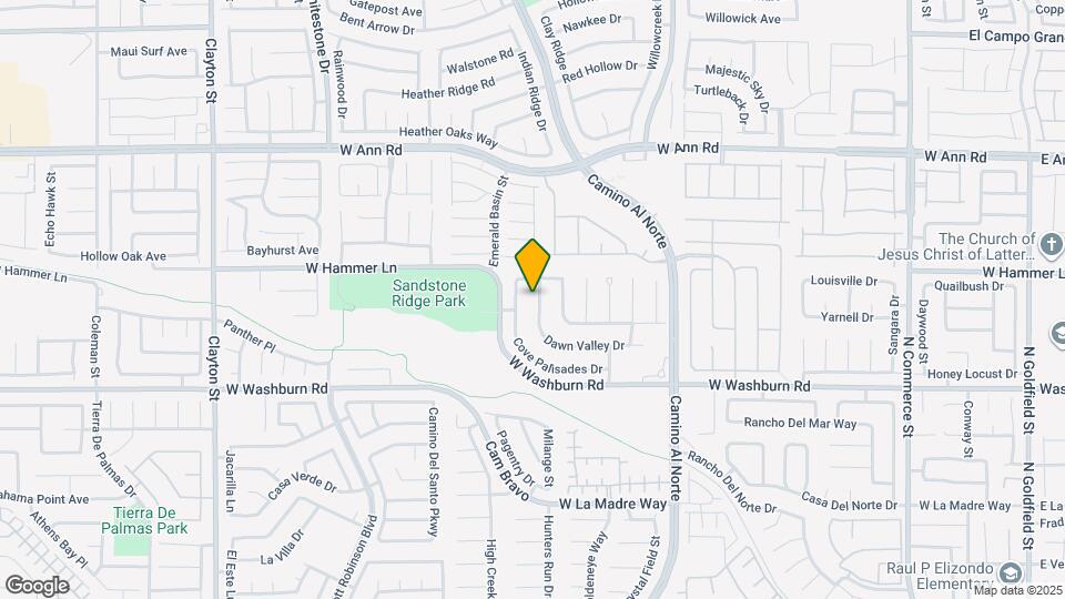 5321 Dawn Break Canyon St Map and Location Details