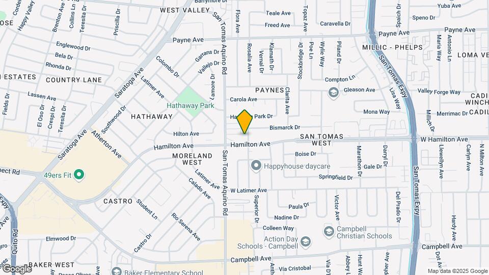 1581 Mendenhall Dr Map and Location Details