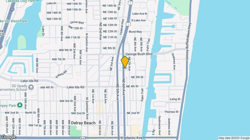 623 NE 6th St Map and Location Details