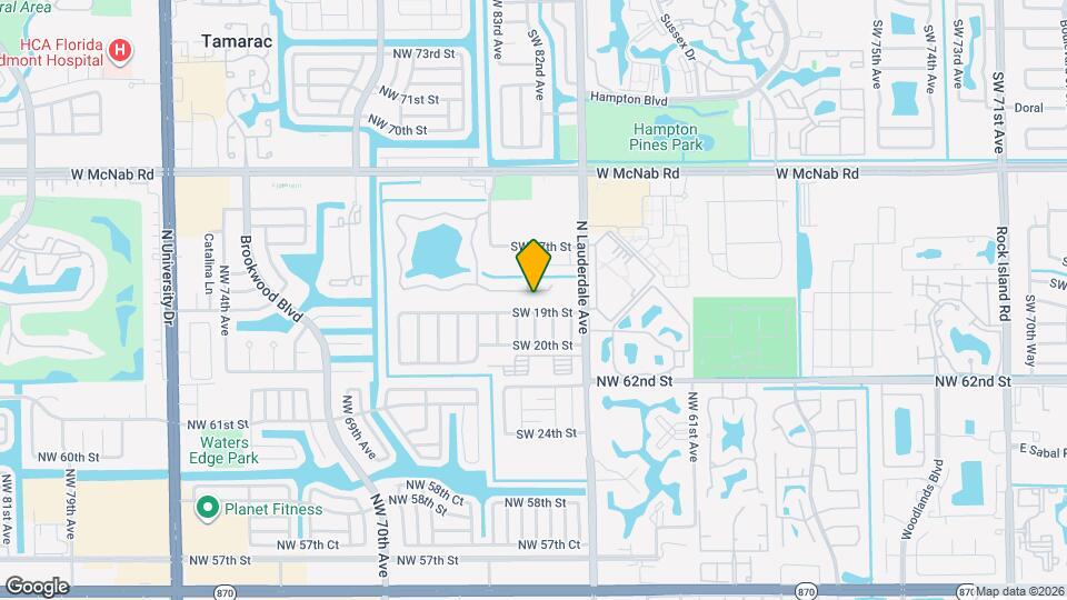 8172 S Coral Cir Map and Location Details