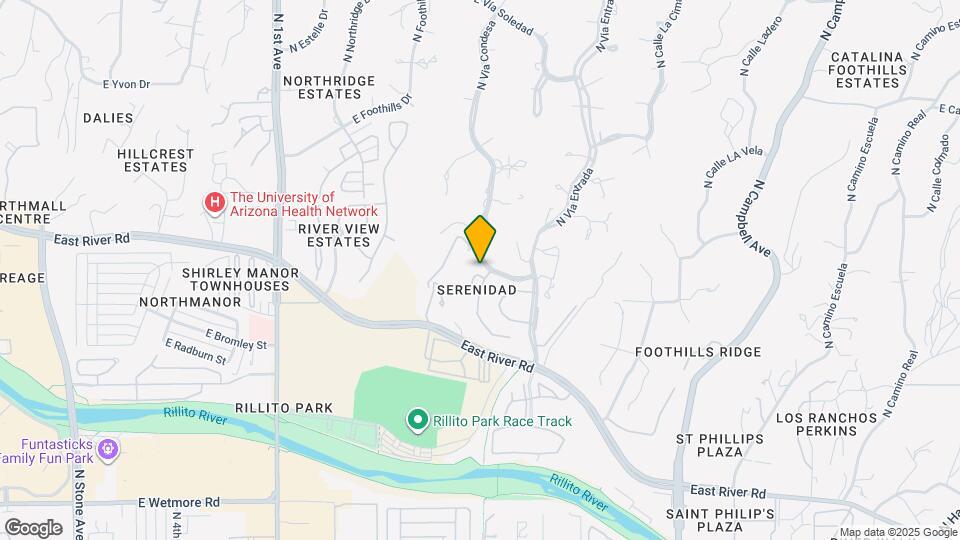 4851 Vía Sonrisa Map and Location Details