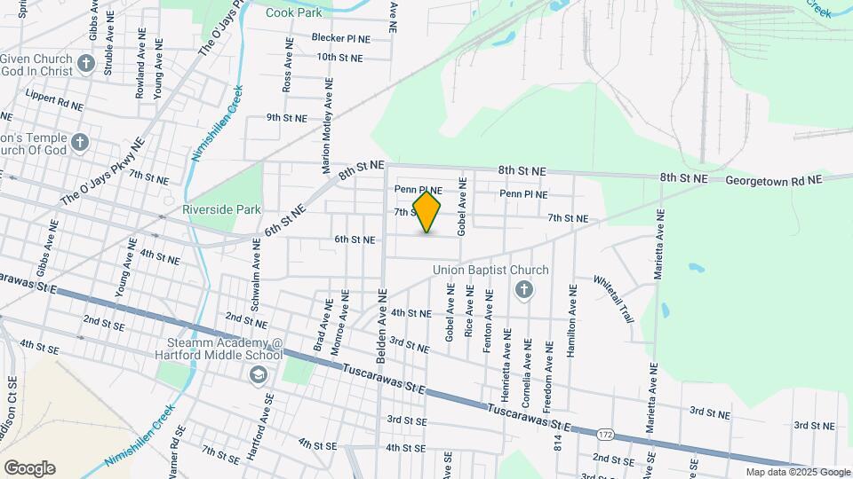 2156 6th St NE Map and Location Details