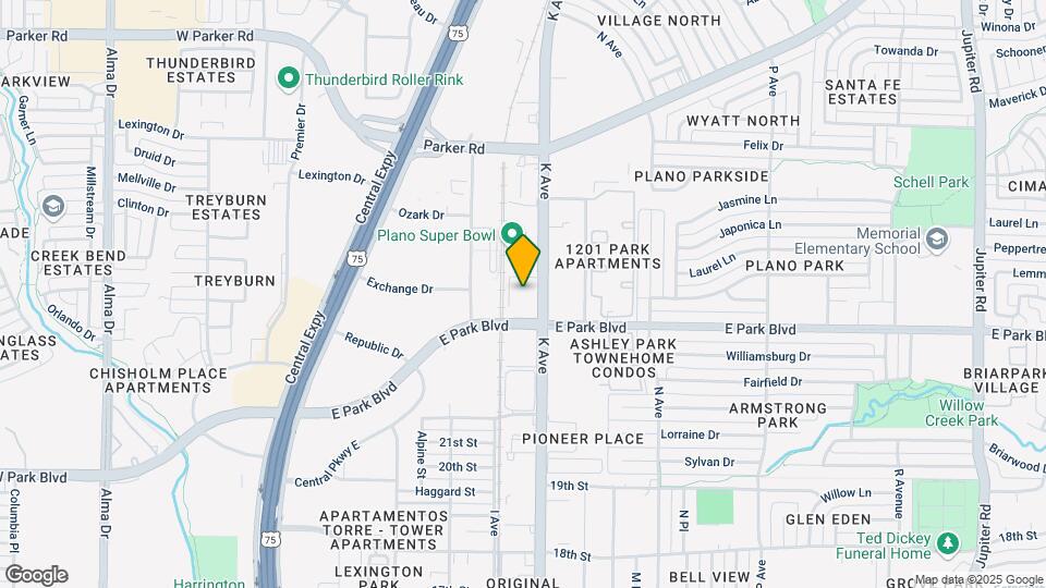K Avenue Lofts Mapa y Detalles de la Ubicación