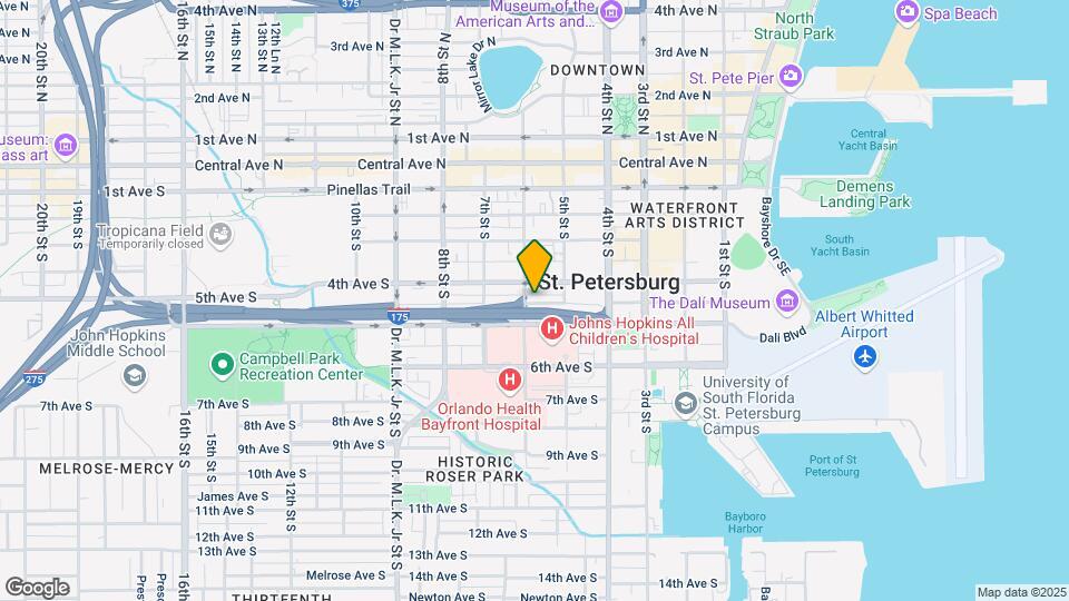537 Delmar Terr S Mapa y Detalles de la Ubicación