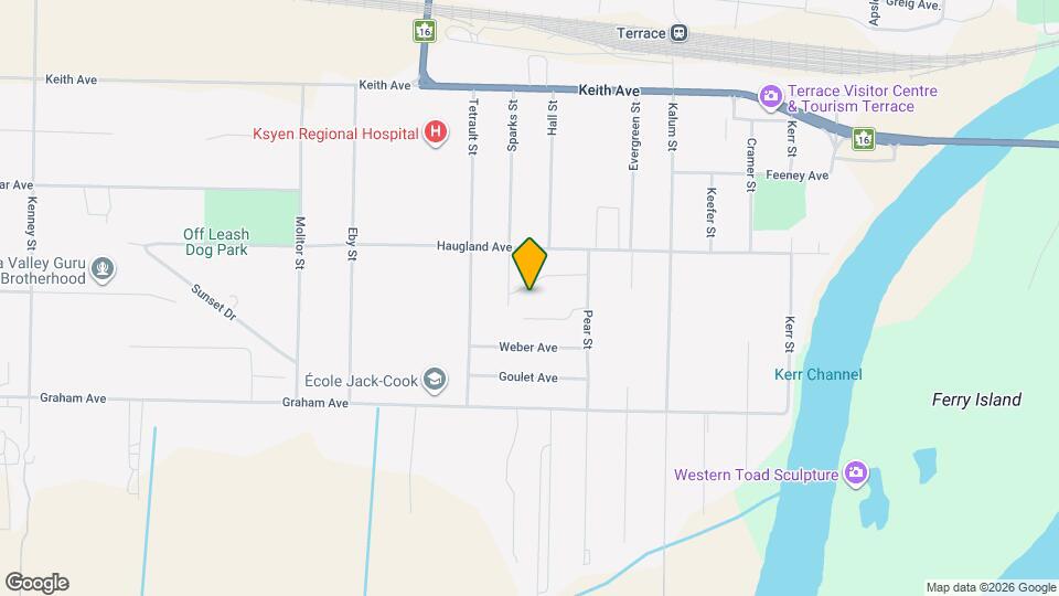 2607 Pear St Map and Location Details