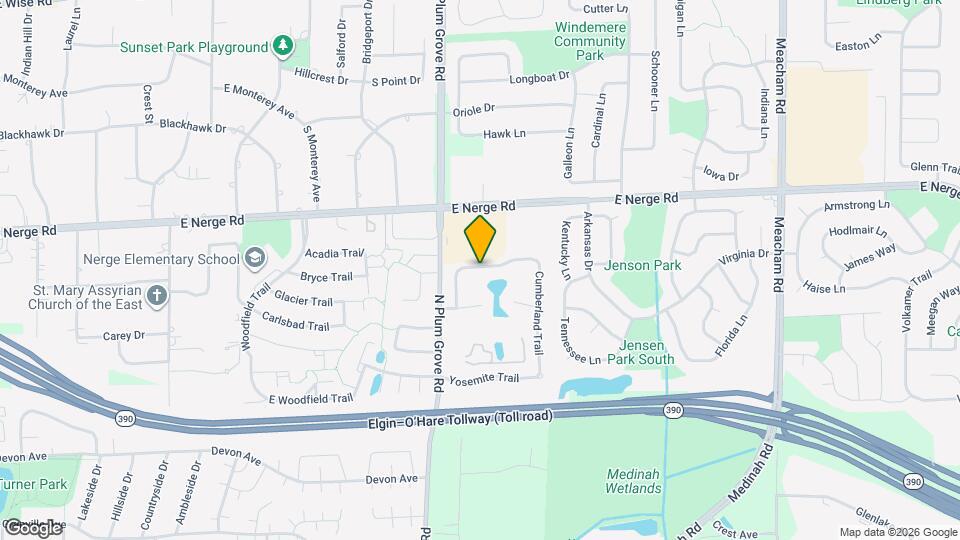 690 Cross Creek Dr N Map and Location Details