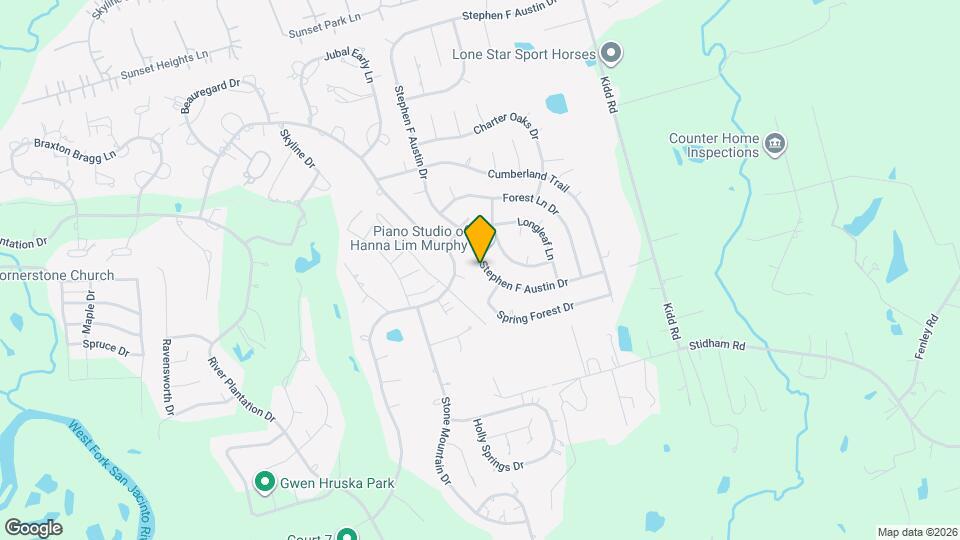 536 Stephen F Austin Dr Map and Location Details