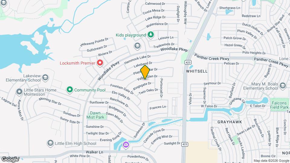 2449 Kingsgate Dr Map and Location Details