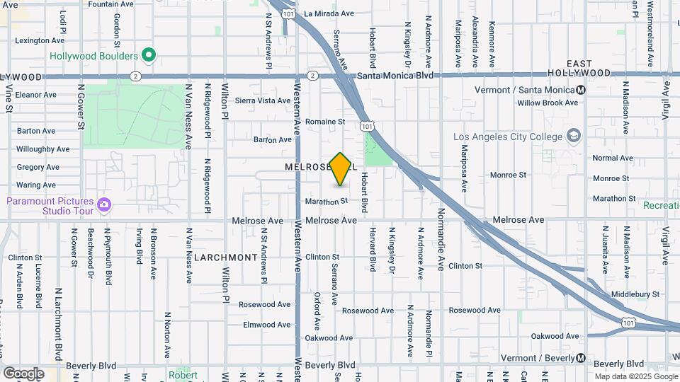 4940 W Melrose Hl Mapa y Detalles de la Ubicación