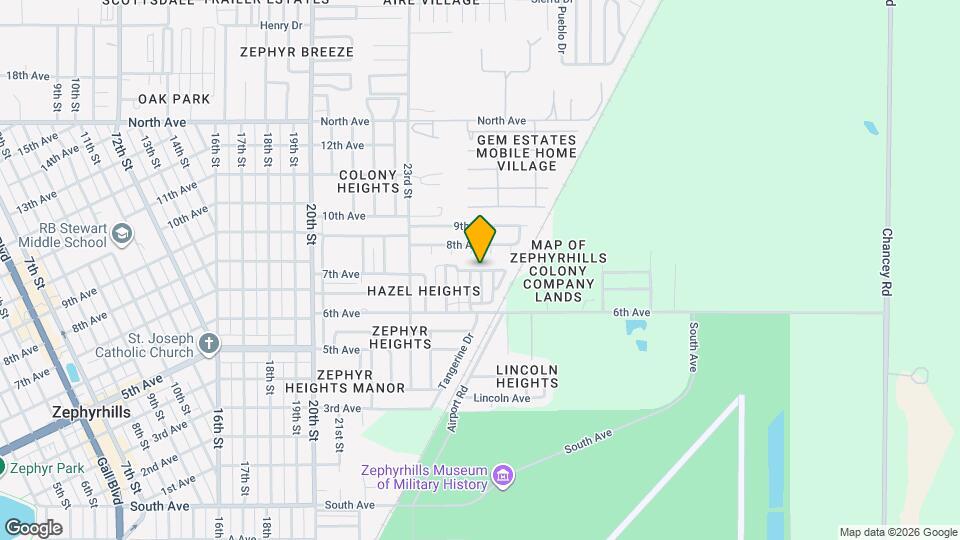 5552 Annette St Map and Location Details