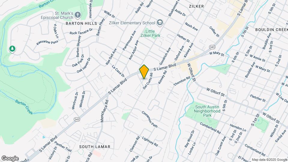 Bluebonnet Lofts Mapa y Detalles de la Ubicación