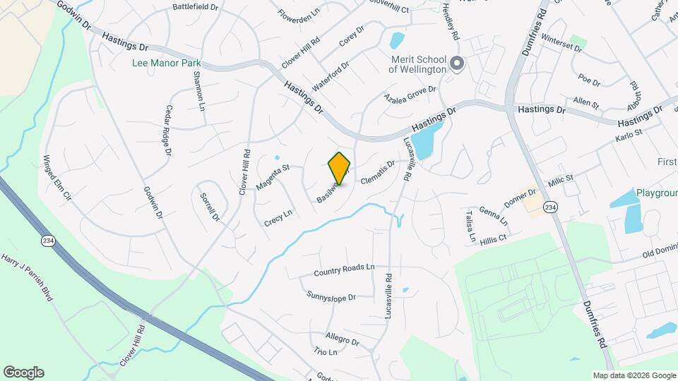 9571 Basilwood Dr Mapa y Detalles de la Ubicación