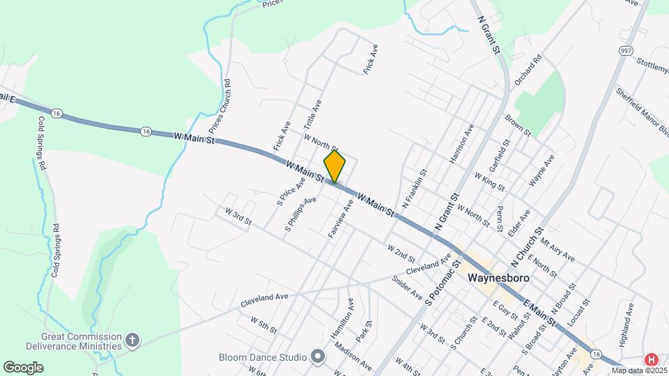 424 W Main St, Unit C Map and Location Details