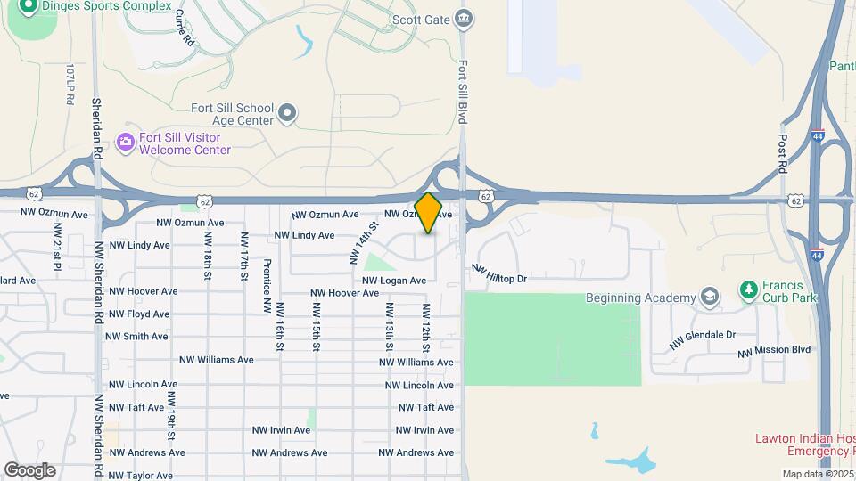 2814 Mobley St NW Map and Location Details