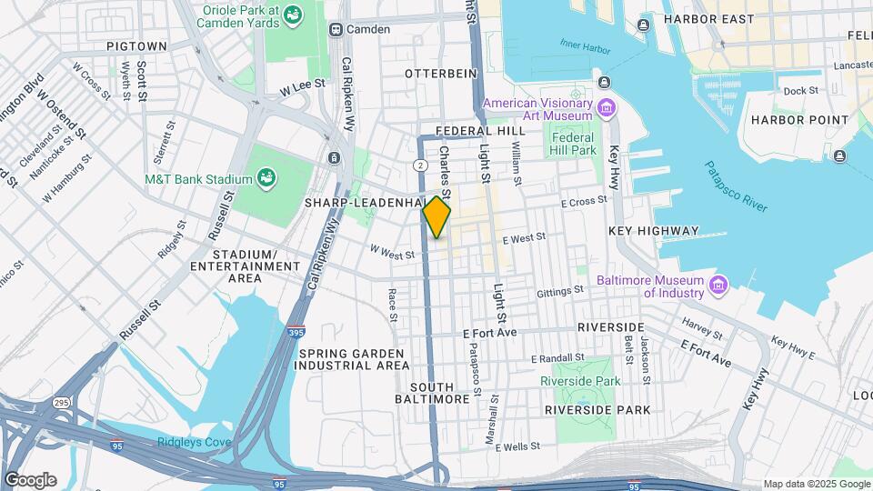 1135 Olive St Map and Location Details