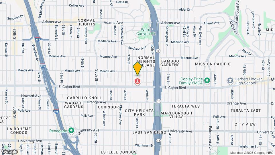 4356 38th St Map and Location Details