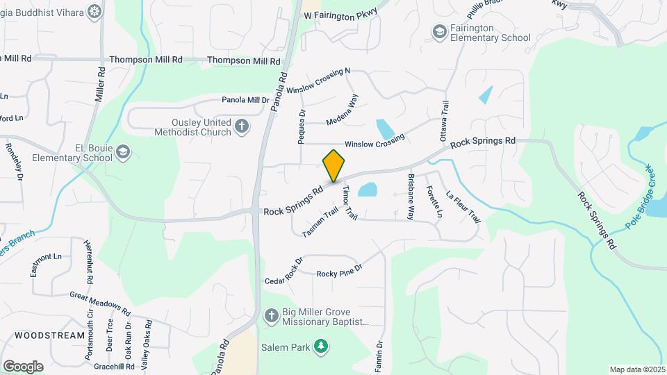 5479 Rock Springs Rd Map and Location Details