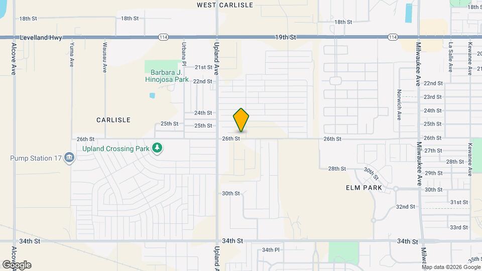 7206 26th St Map and Location Details