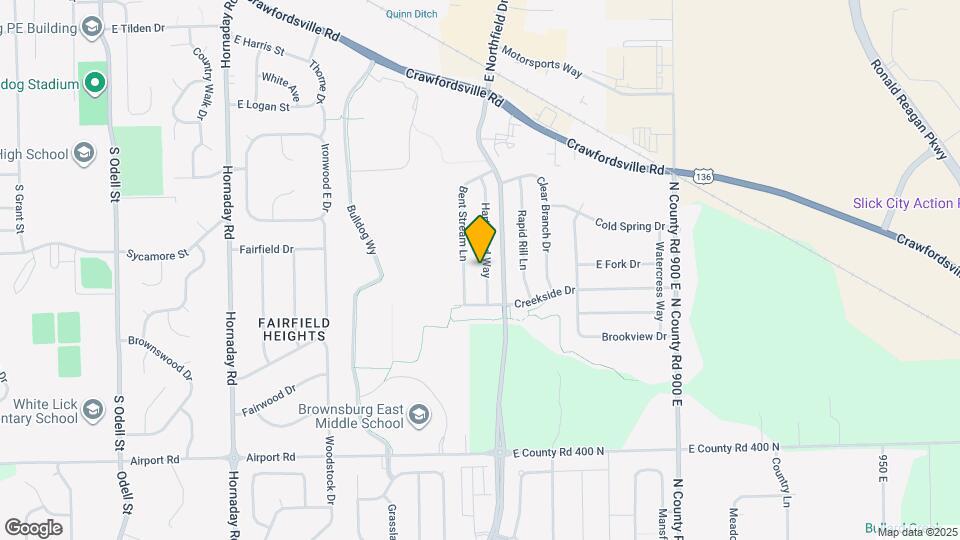 312 Harts Ford Way Map and Location Details