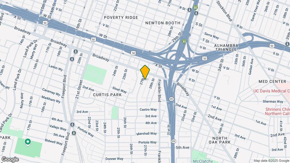 2529 27th St Map and Location Details