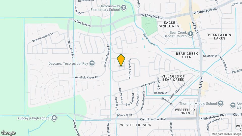 5206 Rosehill Ridge Ct Map and Location Details