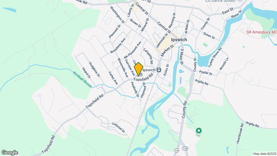 29 Topsfield Rd Map and Location Details