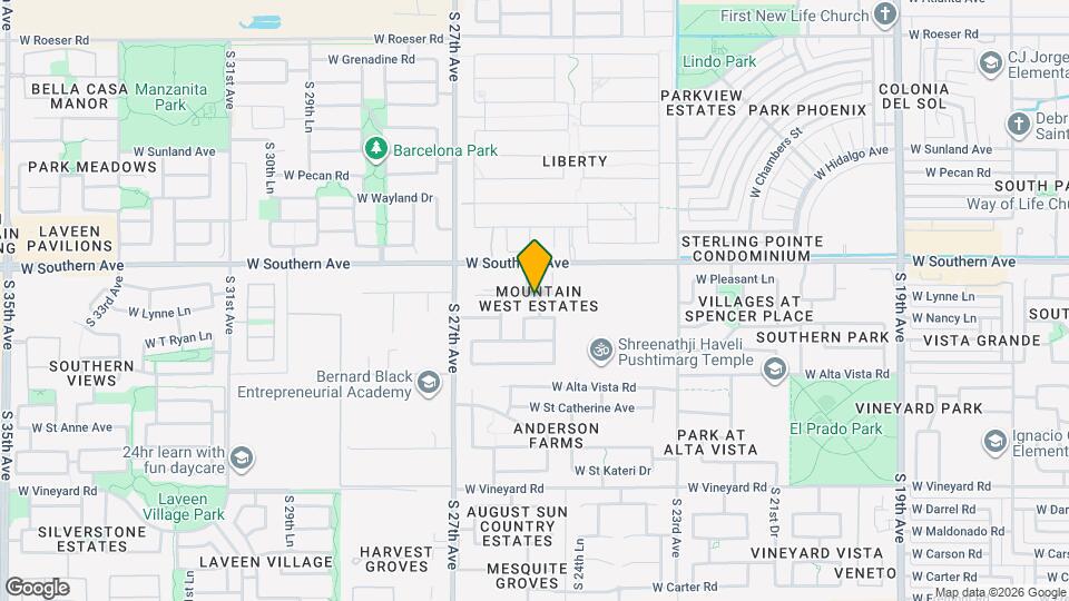 2531 W Lynne Ln Map and Location Details