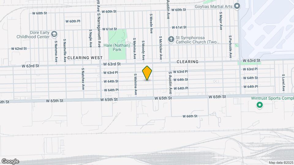 6119 W 64th St Map and Location Details