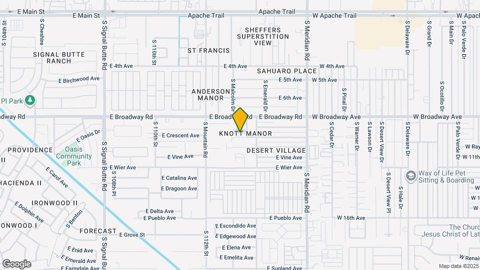 433 S 113th Pl Map and Location Details