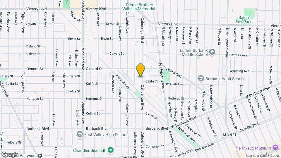 Cahuenga Village Apartments Map and Location Details
